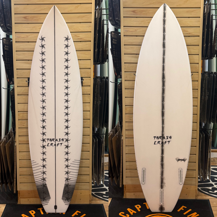 5'10 B@t$#!t  surfboard top photo